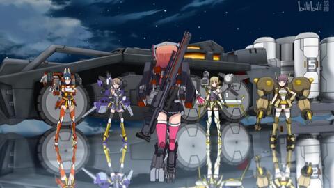 装甲娘战机,未来战场上的钢铁女战士传奇